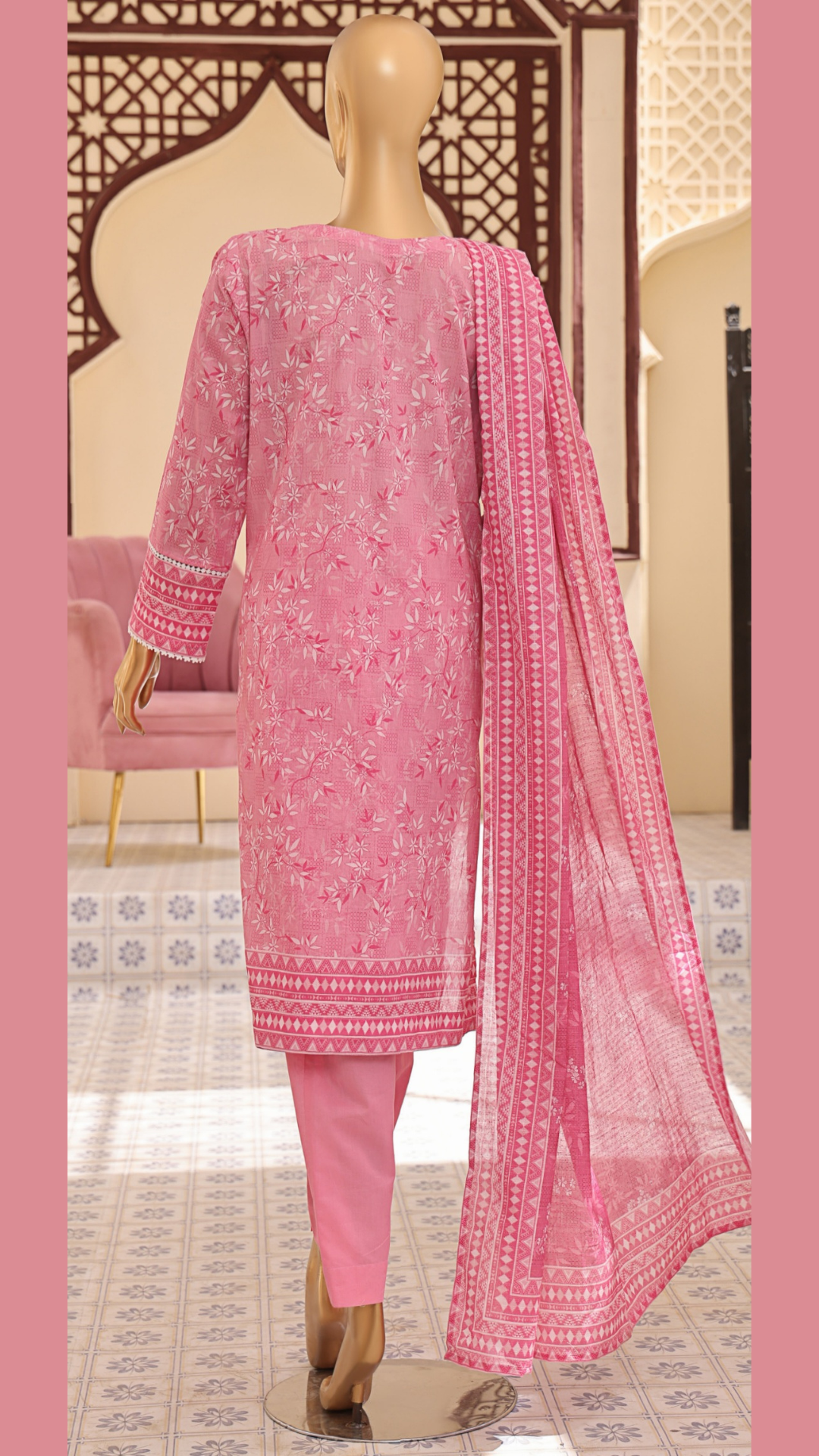 Mehak By HZ Textiles Embroidered Lawn Suit Unstitched 3 Piece I Suhaima Collection- Summer Collection