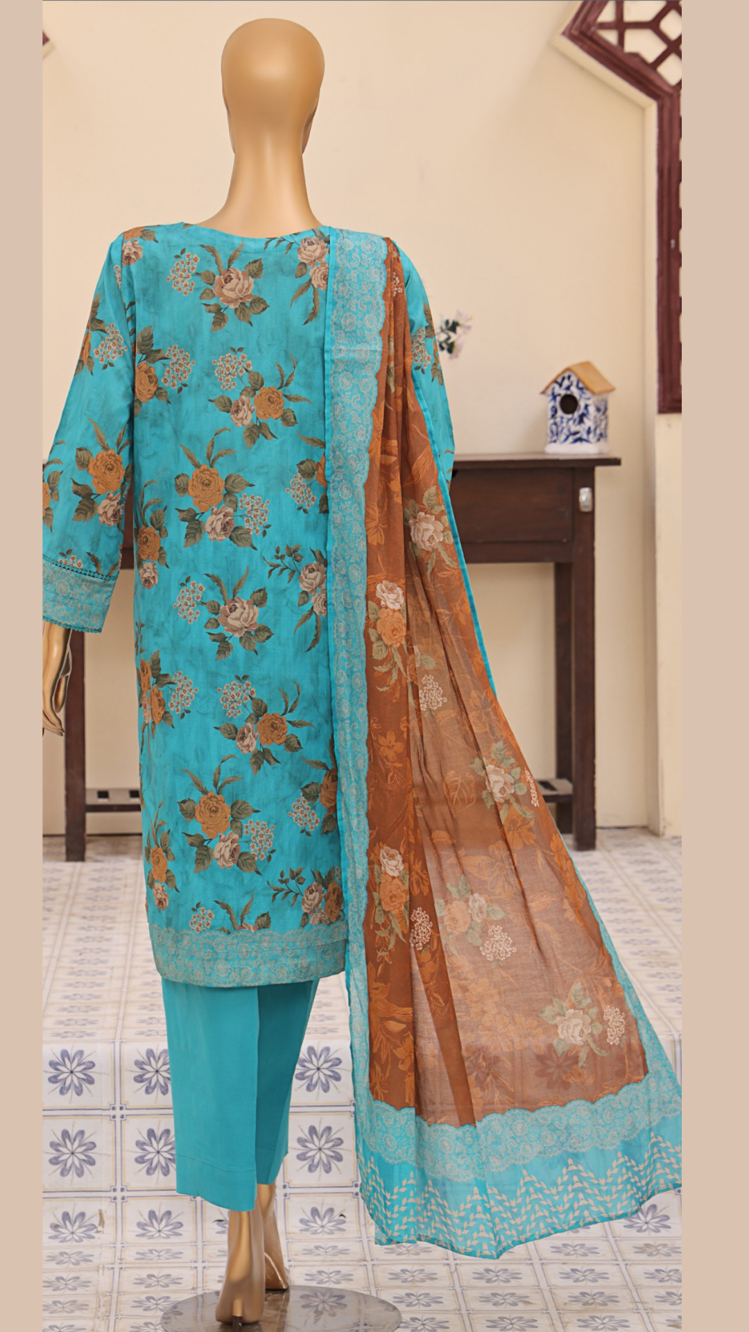 Mehak By HZ Textiles Embroidered Lawn Suit Unstitched 3 Piece I Suhaima Collection- Summer Collection