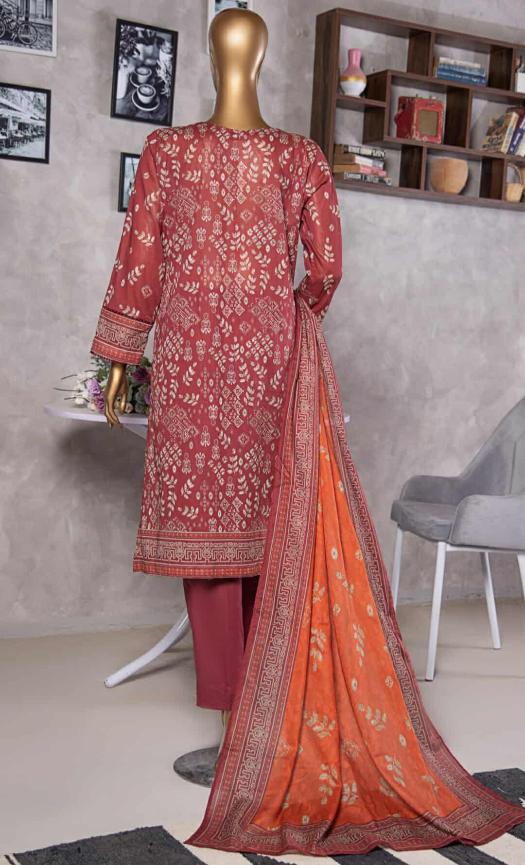 Platinum HZ Textiles By Suhaima Collection I  Digital Printed Lawn Suit Unstitched 3 Piece - Summer Collection